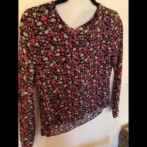 Women’s floral blouse